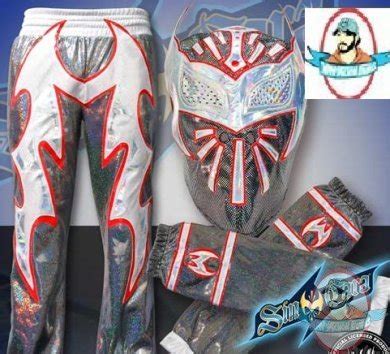 WWE Black Sin Cara Combo Deal: Replica Mask, Pants & Armbands